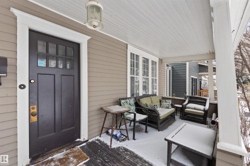 9819 92 Avenue, Edmonton, AB - Outdoor With Deck Patio Veranda With Exterior