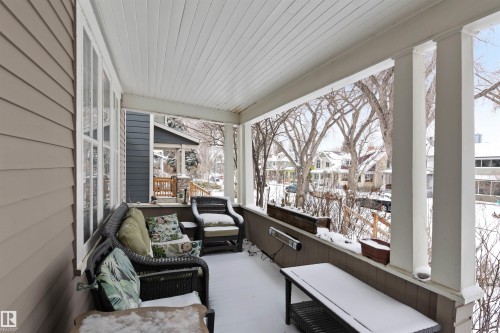 9819 92 Avenue, Edmonton, AB - Outdoor With Deck Patio Veranda With Exterior