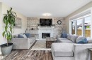 16532 140 Street, Edmonton, AB  - Indoor Photo Showing Living Room With Fireplace 