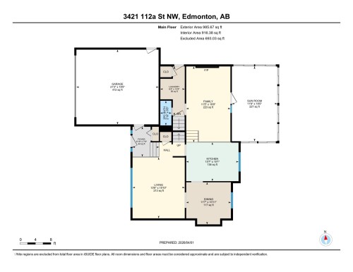 Floor plan - 3421 112A Street, Edmonton, AB - Other