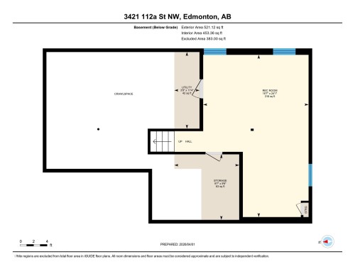 Floor plan - 3421 112A Street, Edmonton, AB - Other