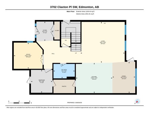 Floor plan - 3702 Claxton Place, Edmonton, AB - Other