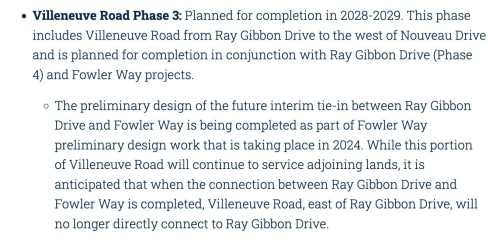 Project Completion Schedule. Detailing infrastructure development phases and anticipated completion timelines for the property - 19 Nettle Crescent, St. Albert, AB - Other