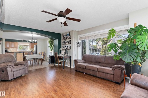 11846 125 Street, Edmonton, AB - Indoor Photo Showing Living Room