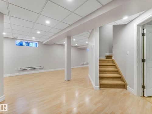 160 Carlson Close, Edmonton, AB - Indoor Photo Showing Basement