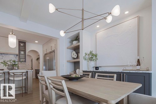 5921 Raven Crescent, Edmonton, AB - Indoor Photo Showing Dining Room