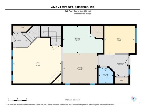 Floor plan - 2828 21 Avenue, Edmonton, AB - Other