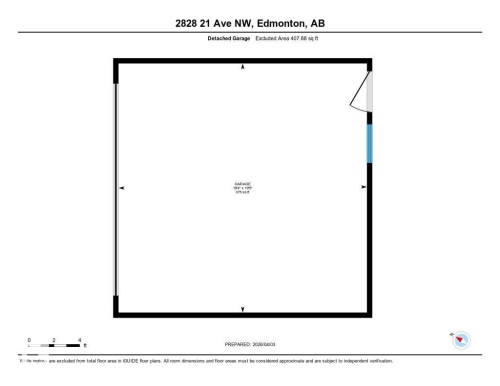 Floor plan - 2828 21 Avenue, Edmonton, AB - Other