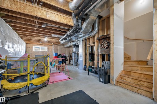 921 Berg Place, Leduc, AB - Indoor Photo Showing Basement