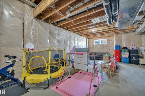 921 Berg Place, Leduc, AB - Indoor Photo Showing Basement
