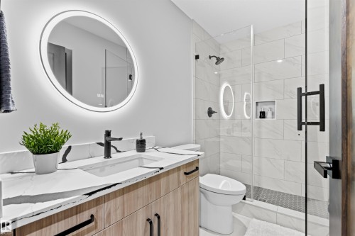 4810 Knight Crescent, Edmonton, AB - Indoor Photo Showing Bathroom