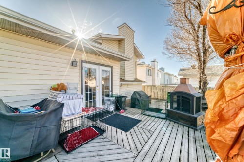 3218 36 Street, Edmonton, AB - Outdoor With Deck Patio Veranda With Exterior