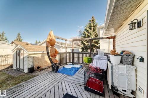 3218 36 Street, Edmonton, AB - Outdoor With Deck Patio Veranda With Exterior