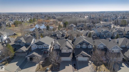 Expansive residential neighborhood featuring numerous properties with gray shingle roofing - 1915 126 Street, Edmonton, AB - Outdoor