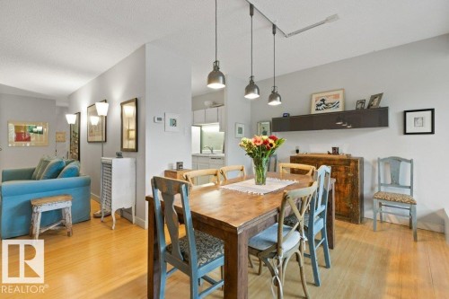 202 9809 110 Street, Edmonton, AB - Indoor Photo Showing Dining Room