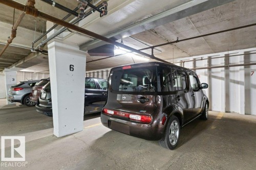 202 9809 110 Street, Edmonton, AB - Indoor Photo Showing Garage