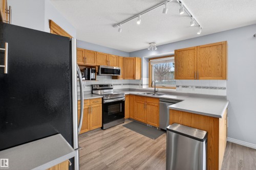 874 Ryan Place, Edmonton, AB - Indoor Photo Showing Kitchen With Double Sink