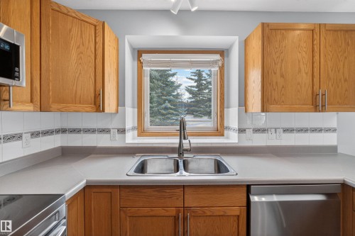874 Ryan Place, Edmonton, AB - Indoor Photo Showing Kitchen With Double Sink