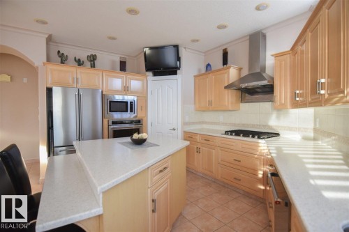 16115 57 Street, Edmonton, AB - Indoor Photo Showing Kitchen