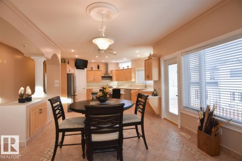 16115 57 Street, Edmonton, AB - Indoor Photo Showing Dining Room