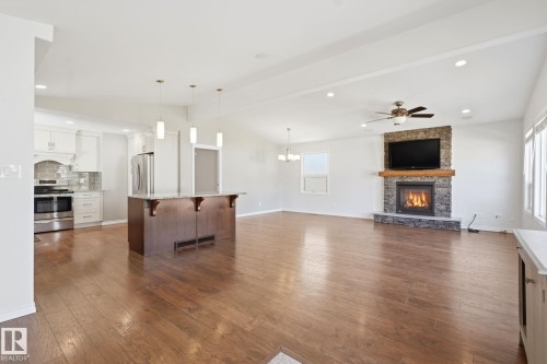 30 Afton Crescent, St. Albert, AB - Indoor With Fireplace