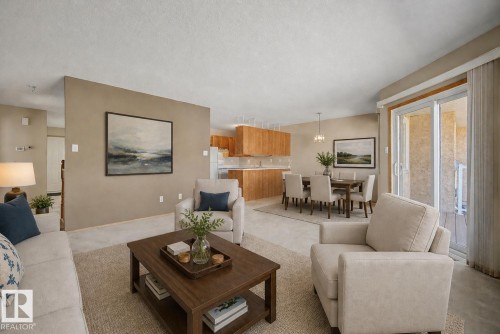 17434 Callingwood Road, Edmonton, AB - Indoor Photo Showing Living Room