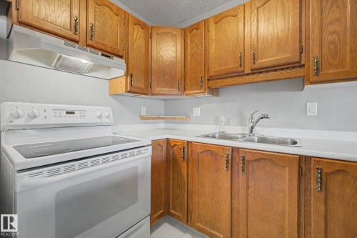 17434 Callingwood Road, Edmonton, AB - Indoor Photo Showing Kitchen With Double Sink