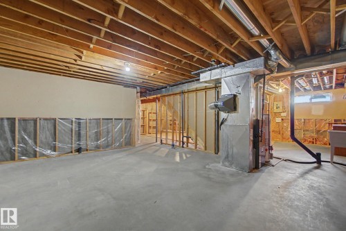 17434 Callingwood Road, Edmonton, AB - Indoor Photo Showing Basement