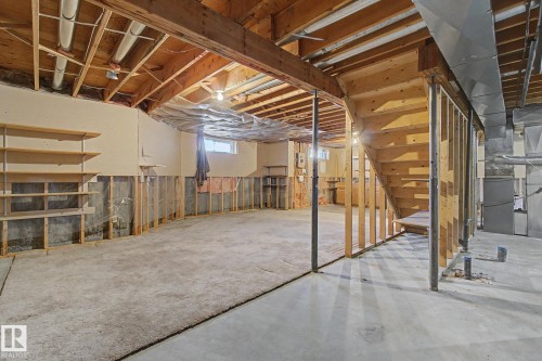 17434 Callingwood Road, Edmonton, AB - Indoor Photo Showing Basement
