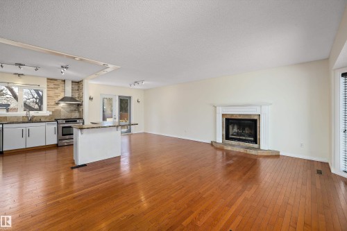 115 Walker Road, Edmonton, AB - Indoor With Fireplace
