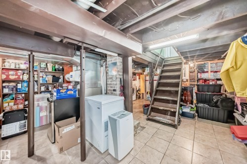 12146 95 Street, Edmonton, AB - Indoor Photo Showing Basement
