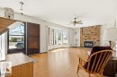 35 Oatway Drive, Stony Plain, AB  - Indoor Photo Showing Living Room With Fireplace 