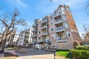 205 10011 110 Street, Edmonton, AB  - Outdoor With Balcony With Facade 