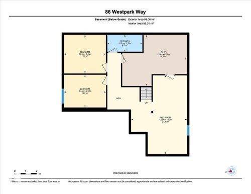Floor plan - 86 Westpark Way, Fort Saskatchewan, AB - Other