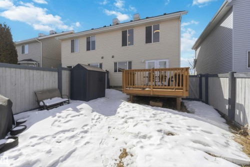 2003 71 Street, Edmonton, AB - Outdoor With Deck Patio Veranda With Exterior