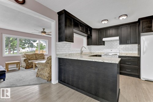 4911 106 Street, Edmonton, AB - Indoor Photo Showing Kitchen