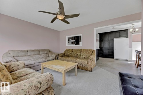4911 106 Street, Edmonton, AB - Indoor Photo Showing Living Room