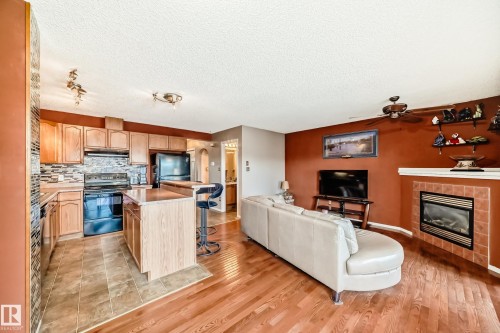 2927 30 Street, Edmonton, AB - Indoor With Fireplace