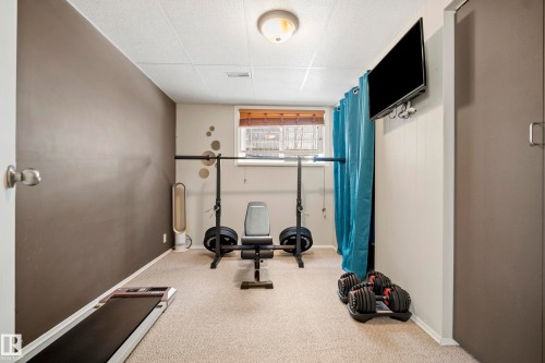 8946 80 Avenue, Edmonton, AB - Indoor Photo Showing Gym Room