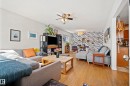 8946 80 Avenue, Edmonton, AB  - Indoor Photo Showing Living Room 