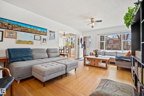 8946 80 Avenue, Edmonton, AB - Indoor Photo Showing Living Room