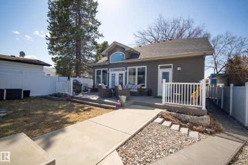 9245 87 Street, Edmonton, AB - Outdoor With Deck Patio Veranda