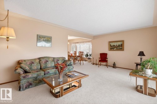6036 105B Street, Edmonton, AB - Indoor Photo Showing Living Room