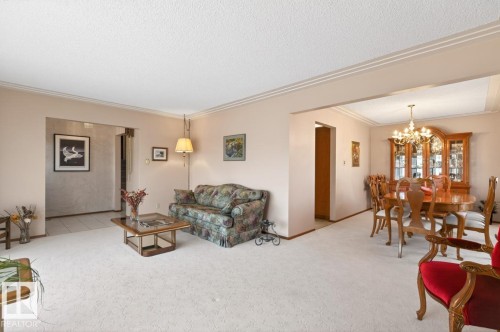 6036 105B Street, Edmonton, AB - Indoor Photo Showing Living Room