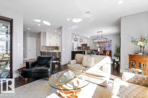 72 Enchanted Way N, St. Albert, AB - Indoor Photo Showing Living Room