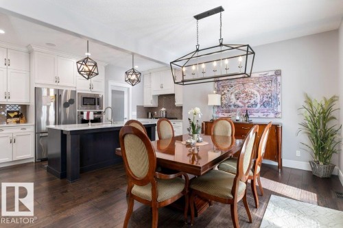 72 Enchanted Way N, St. Albert, AB - Indoor Photo Showing Dining Room