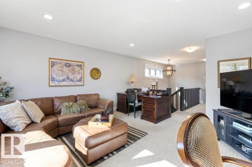 72 Enchanted Way N, St. Albert, AB - Indoor Photo Showing Living Room