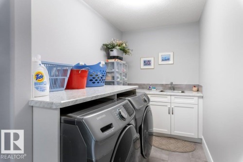 72 Enchanted Way N, St. Albert, AB - Indoor Photo Showing Laundry Room