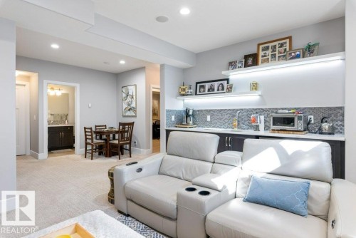 72 Enchanted Way N, St. Albert, AB - Indoor Photo Showing Living Room