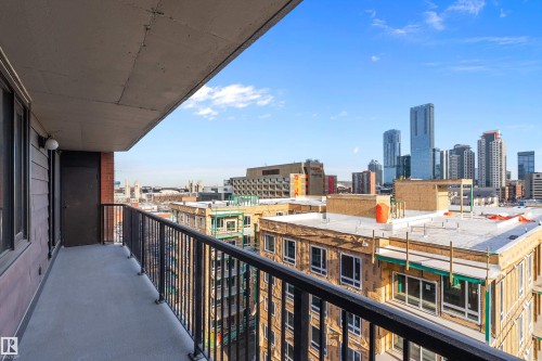 901 10145 109 Street, Edmonton, AB - Outdoor With Balcony With View With Exterior